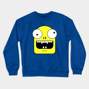 Monster 4 Yellow Crewneck Sweatshirt